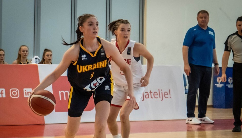 Жіноча збірна поступилась Словаччині на чемпіонаті Європи U-16